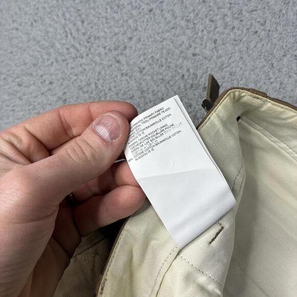 Maison Margiela Tailored Cotton Trousers Men’s 32x30.5 Brown Side Adjuster Italy - Picture 5 of 8